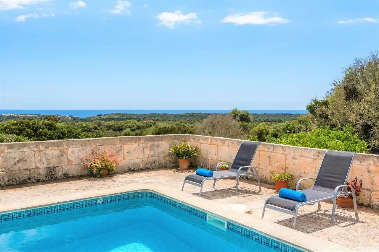 Villa Finca Binicalaf Vell Cala En Porter  Spanien