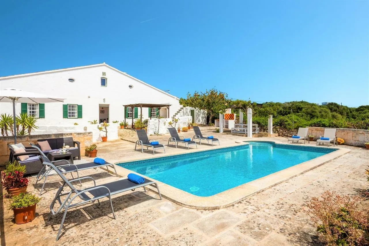 Villa Finca Binicalaf Vell Cala En Porter