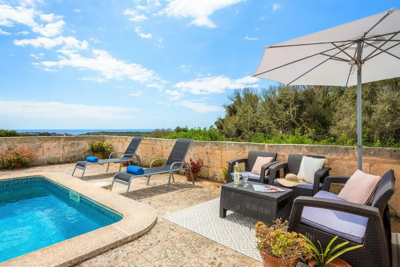 Villa Finca Binicalaf Vell Cala En Porter
