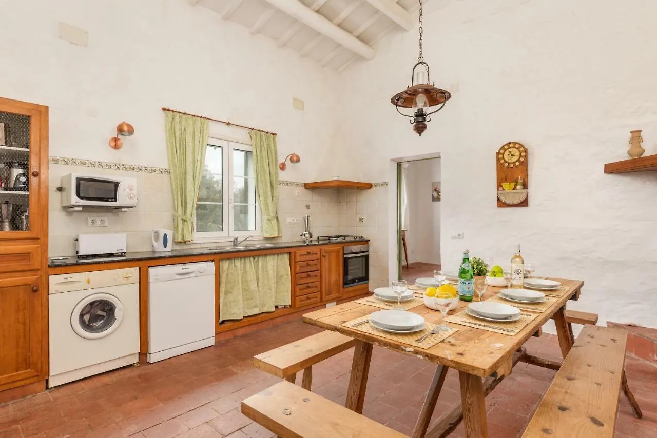 Villa Finca Binicalaf Vell Cala En Porter